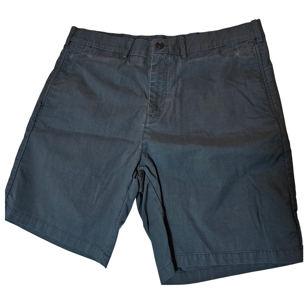 Hill City Everyday Tech Performance Waterproof Shorts Mens 34 Gray Cotton Nylon